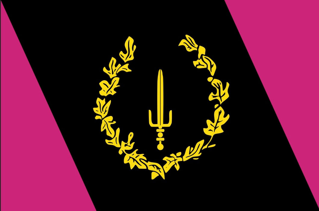 Pink AA Heritage Flag